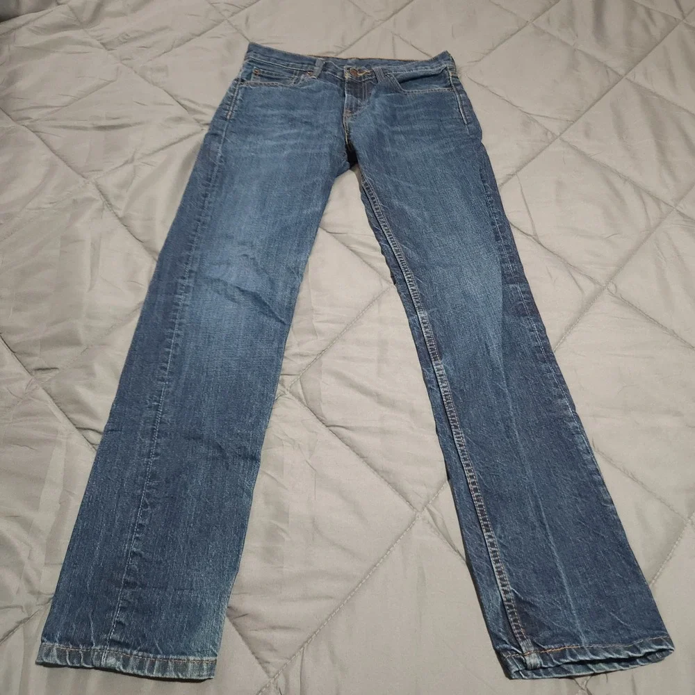 Levi's 511 Jeans Men's 29x32 Slim Fit Blue Stretch Denim Mexico Cotton Blend